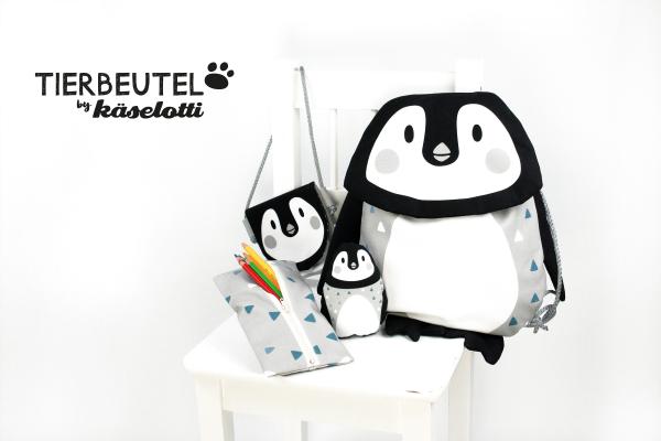 Tierbeutel Pinguin by Käselotti Panel ca. 75 cm 